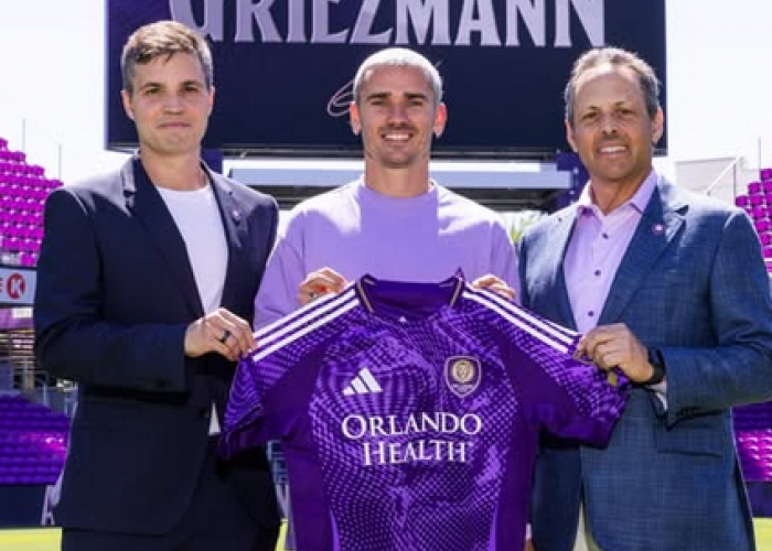 Antoine Griezmann Resmi Gabung Orlando City, Teken Kontrak Dua Tahun hingga 2028