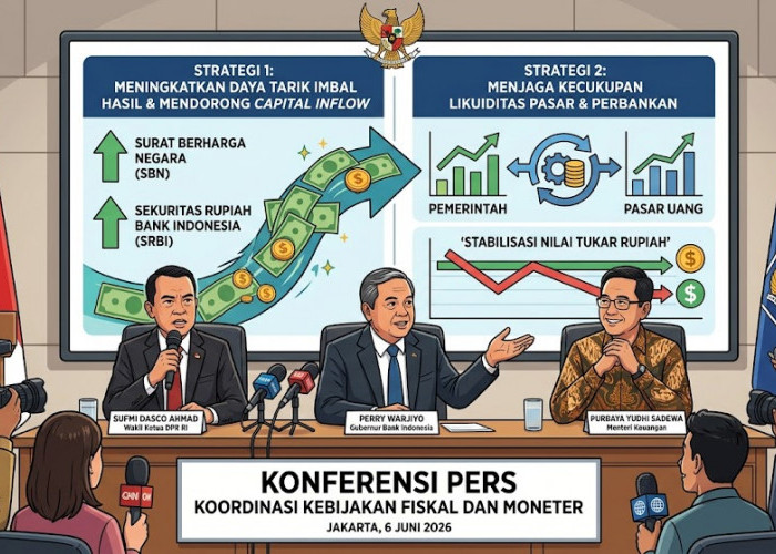 Pemerintah, BI dan DPR Perkuat Kebijakan Fiskal dan Moneter, Hasilkan Dua Strategi Jaga Rupiah