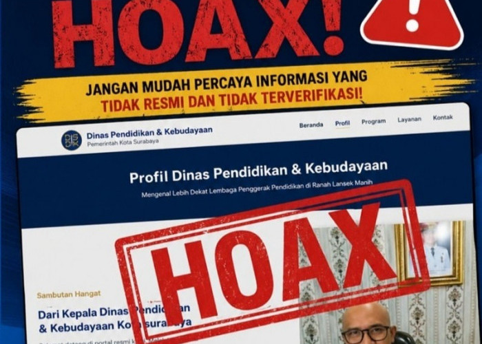 Dispendik Surabaya Ingatkan Warga Waspada Situs Palsu yang Mengatasnamakan Dinas Pendidikan