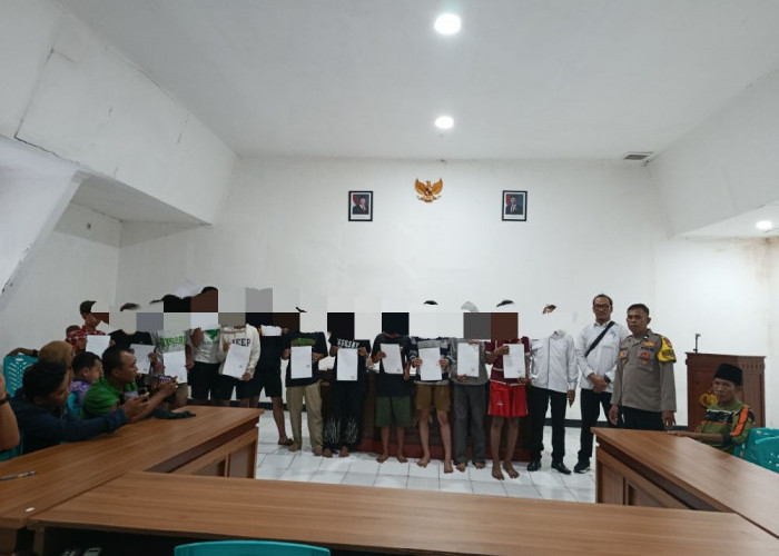 Terciduk Hendak Tawuran di Bubutan, Belasan Remaja Dapat Pembinaan