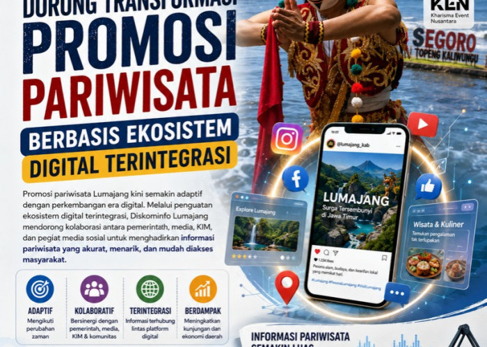 Diskominfo Lumajang Perkuat Promosi Pariwisata Lewat Ekosistem Digital Terintegrasi