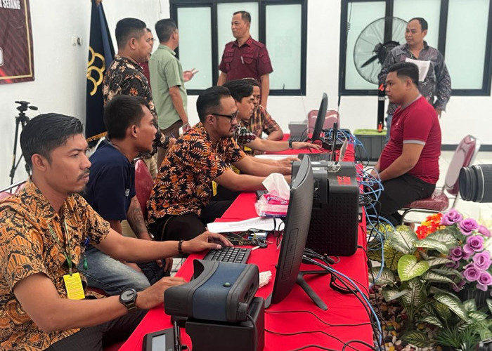 Jamin Hak Pilih Warga Binaan, Lapas Serang Kembali Rekam e-KTP Warga Binaan Berdomisili di Kota Serang