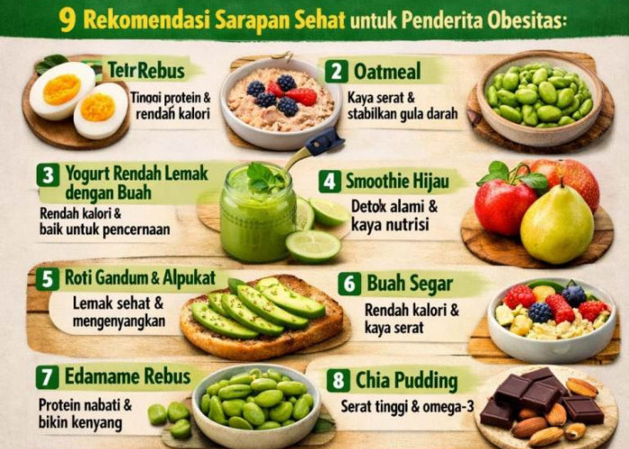 Sarapan Sehat Jadi Kunci Diet Efektif bagi Penderita Obesitas