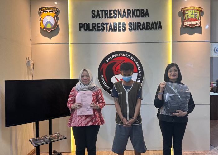 Pengedar Ekstasi Berlogo Hulk Diringkus Satreskoba Polrestabes Surabaya