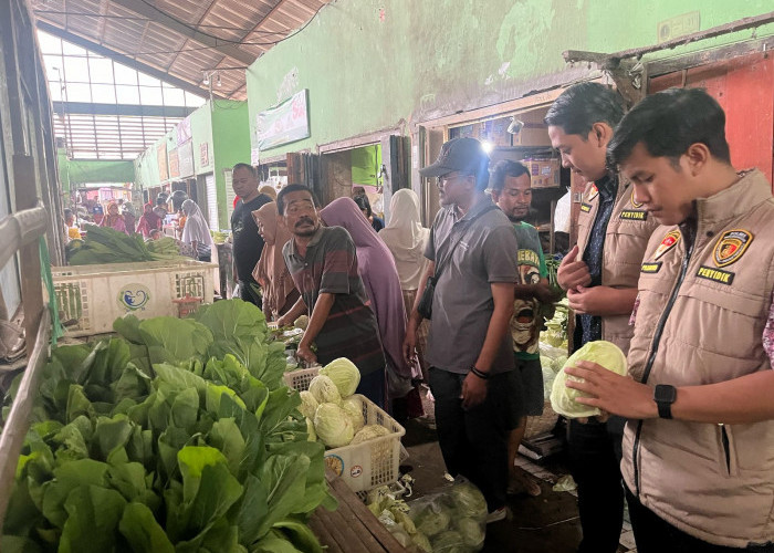 Satgas Pangan Sidak Pasar, Pastikan Ketersediaan Bahan Pokok Jelang Ramadan