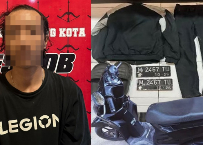 Ganti Pelat Nomor Usai Curi Motor, Pemuda Malang Berakhir di Penjara