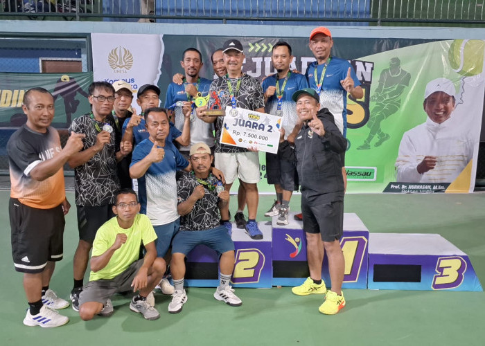 Unej Raih Juara 2 Kejuaraan Tenis Nasional Antar Instansi, Bukti Prestasi Atlet Semakin Gemilang