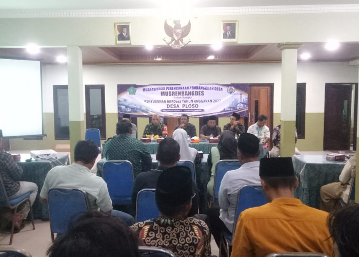 Pemdes Ploso Wonoayu Serap Aspirasi dan Tentukan Skala Prioritas Pembangunan 2027