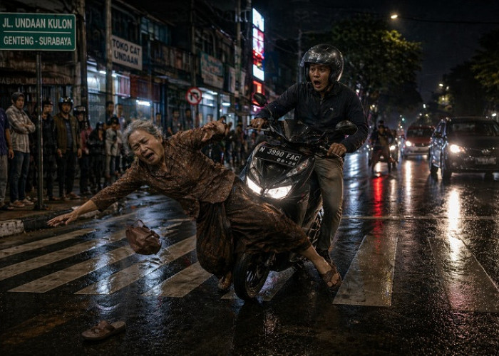 Lansia Asal Bojonegoro Tewas Ditabrak Motor saat Menyeberang di Jalan Undaan Kulon Surabaya