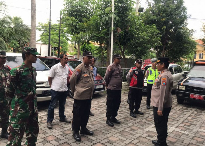 Apel Pengamanan Rapat Pleno PPK Rungkut Dipastikan Aman