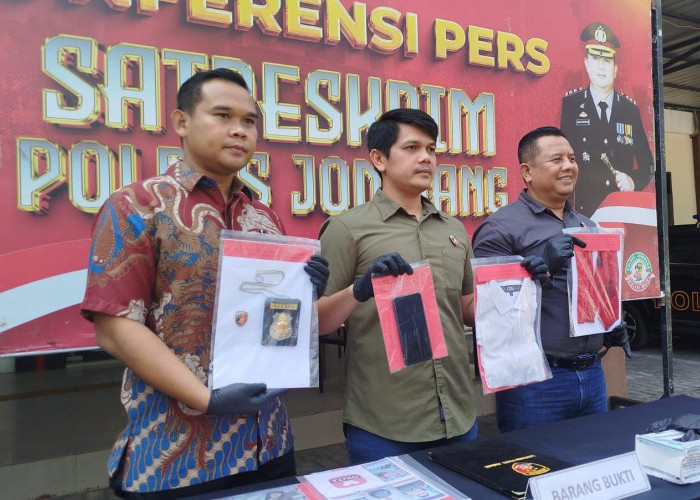 Polisi Gadungan Pemeras Korban Love Scamming Dibekuk Satreskrim Polres Jombang