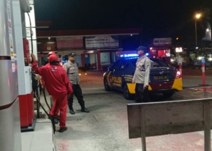 Polsek Mojoroto Kediri Sasar Permukiman hingga SPBU, Antisipasi Kriminalitas 3C