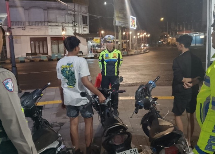 Antisipasi Balap Liar, Satlantas Polres Ngawi Lakukan Tindakan Tegas