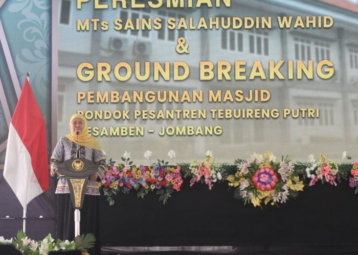 MTs Sains Salahuddin Wahid Tebuireng Jombang Diresmikan Gubernur Jatim
