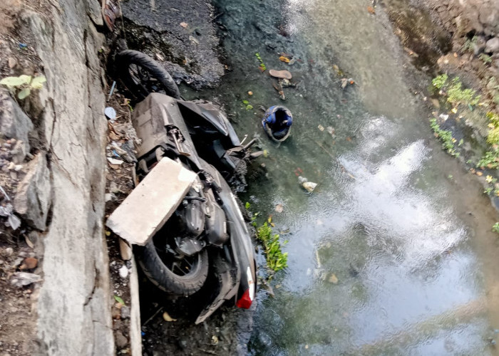 Gagal Betot Kalung, Jambret Ceburkan Diri ke Sungai Kalikepiting karena Takut Dimassa