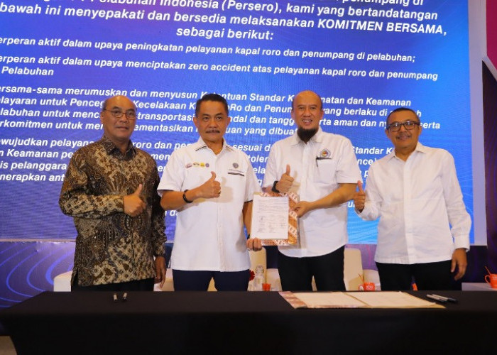 Pelindo dan KSOP Tanjung Perak Berkolaborasi Tingkatkan Keselamatan Layanan Kapal Ro-Ro  