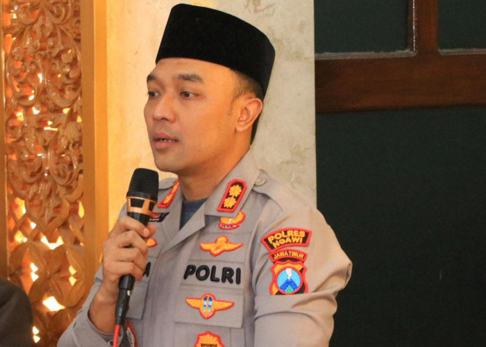 Kapolres Ngawi Imbau Warga Waspada Cuaca Ekstrem, Utamakan Keselamatan saat Beraktivitas 