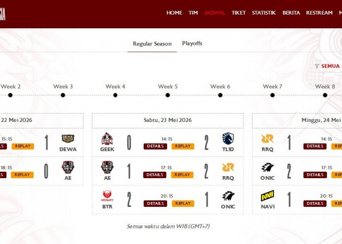 Rekap Mobile Legends Professional League Indonesia Season 17 Week 9, Jadi Penutup Regular Season Penuh Drama