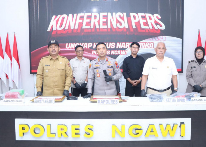 Berkat Laporan Call Center 110, Polres Ngawi Gagalkan Peredaran Sabu Seperempat Kilogram di Pangkur