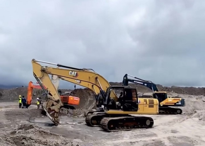 Penanganan Erupsi Semeru, PUSDA Jatim Percepat Perbaikan Tanggul dan Sudetan Sungai