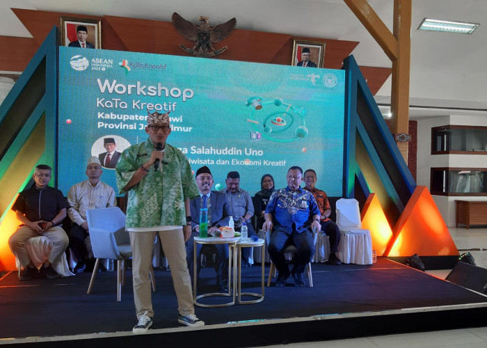 Sandiaga Uno Ingin Ngawi Jadi Daerah Ekonomi Kreatif 