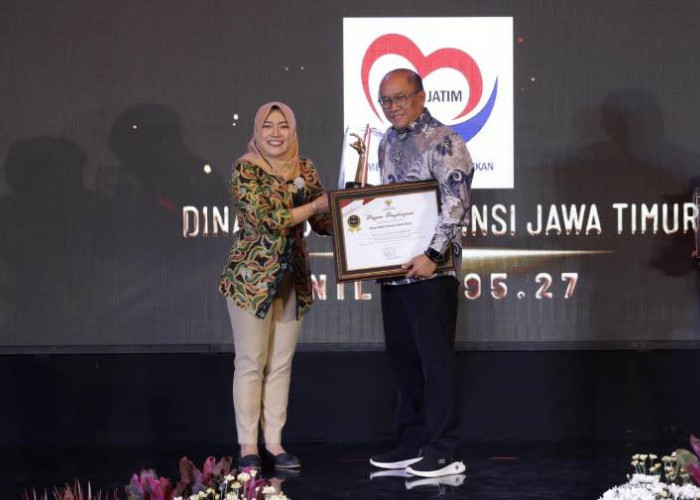 Dinsos Jatim Torehkan Penghargaan Badan Publik Informatif