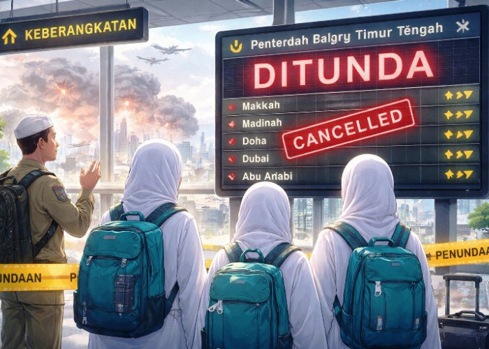 Konflik Iran-Israel Memanas: Penerbangan Timur Tengah Tertunda, Umrah Ditunda 