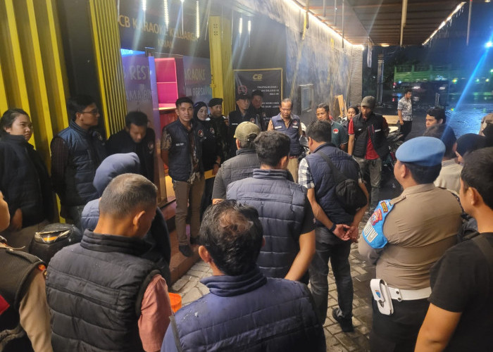 Jelang Nataru, Kafe dan Tempat Karaoke di Sidoarjo Dirazia Aparat Gabungan