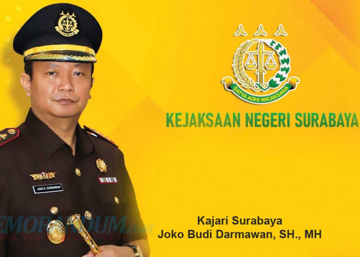 Kajari Surabaya Joko Budi Darmawan Promosi Jadi Aspidum Kejati Jatim