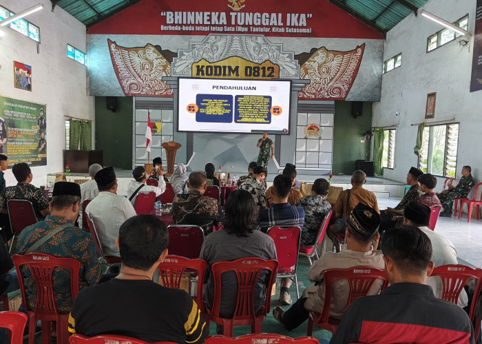 Pancasila Jadi Kompas, Kodim 0812 Lamongan Rangkul Tokoh dan Gen Z Dukung Asta Cita