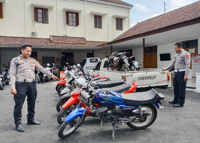 Polisi Gerebek Balap Liar Tulungagung, Sita 10 Kendaraan Termasuk Pikap Pengangkut Motor