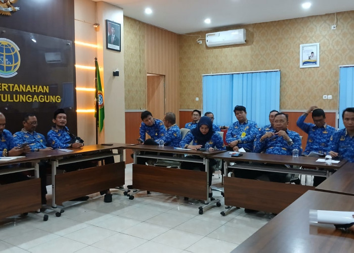 PTSL Digenjot, Kantah Tulungagung Bedah Kendala Lapangan