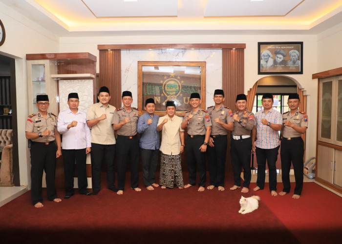 Kapolres Kediri Kota Kunjungi Ponpes Bandar Kidul, Perkuat Sinergi Jaga Kondusivitas Daerah