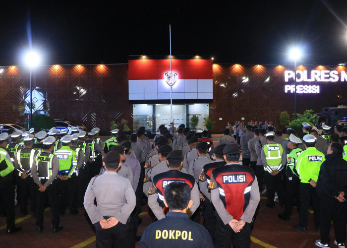 Polres Ngawi Patroli Skala Besar dan Penyekatan, Antisipasi Parluh PSHT