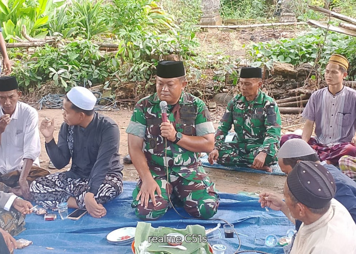 Dandim Sumenep Pimpin Doa Bersama Awali Pembangunan Jembatan Garuda di Ambunten