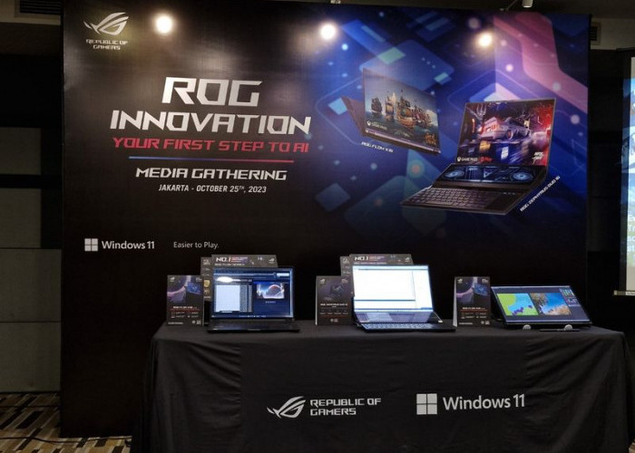 Laptop Gaming Asus ROG Kini Dilengkapi Fitur Berbasis Teknologi AI