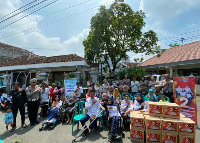 Maknai 2 Tahun Mengabdi, Staf Disabilitas Polresta Malang Kota Menebar Cinta Meraih Asa