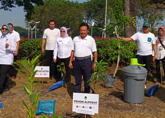 Kanwil BPN Jatim dan Kantah Kota Surabaya 1 Gelar Penanaman 100 Pohon di Hari Lingkungan Hidup Sedunia