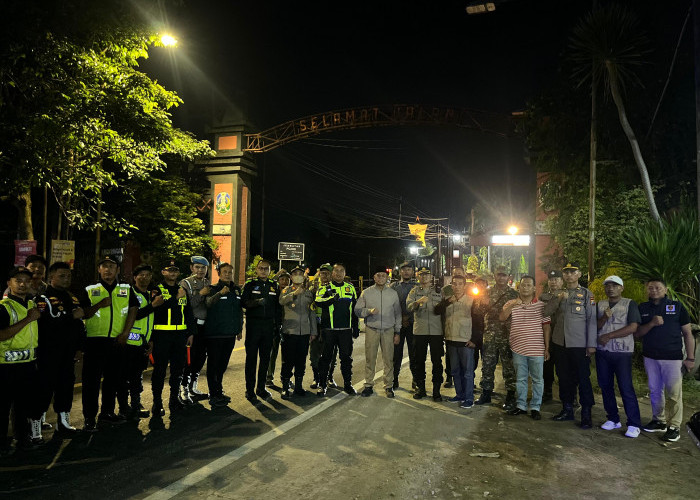 Ratusan Personel Polres Kediri Bersama Kodim 0809 dan Pemkab Kawal Pengesahan Warga Baru PSHT di Sempu