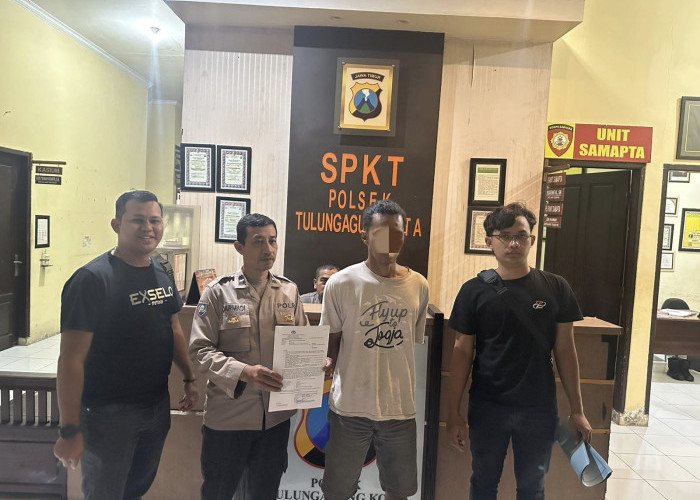 Polres Tulungagung Ringkus Residvis, Ngaku Intelijen saat Beraksi