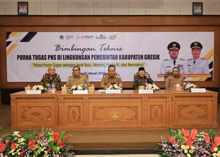 230 PNS Pemkab Gresik Purna-Tugas di Tahun 2026, Dibekali Keterampilan Hadapi Masa Pensiun