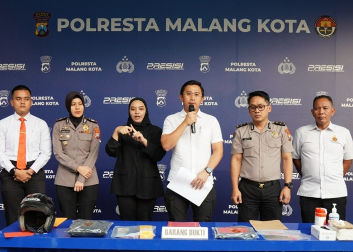 Buron 6 Bulan, Penjambret Lansia di Kota Malang Dibekuk Berawal dari Sinyal HP