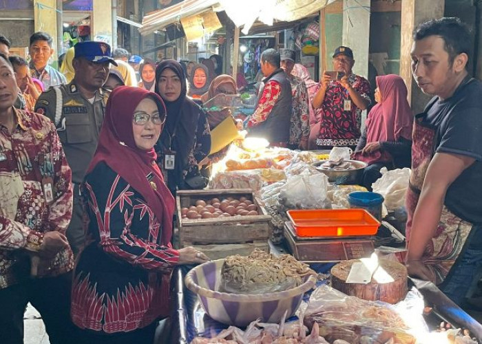 Bupati Magetan Sidak Harga Bapok Jelang Ramadan