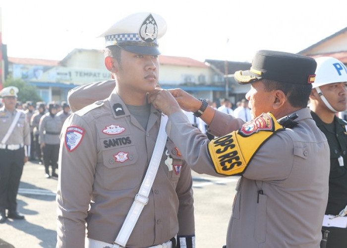 Apel Gelar Pasukan Ops Keselamatan Semeru 2026, Polres Kediri Tekan Pelanggaran dan Laka Lantas