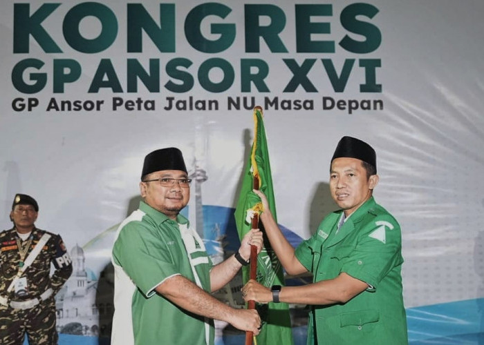 Addin Jauharuddin Jadi Ketua Umum Pimpinan Pusat GP Ansor periode 2024 - 2029