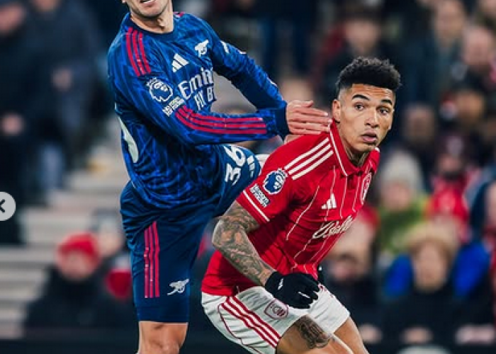 Arsenal Gagal Manfaatkan Momentum, Ditahan Imbang Nottingham Forest