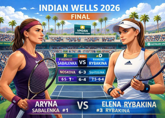 Aryna Sabalenka Melaju ke Final Indian Wells 2026, Siap Balas Kekalahan dari Elena Rybakina