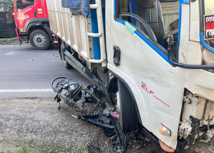 Tabrakan Motor dan Truk di Panceng Gresik, Dua Orang Meninggal Dunia