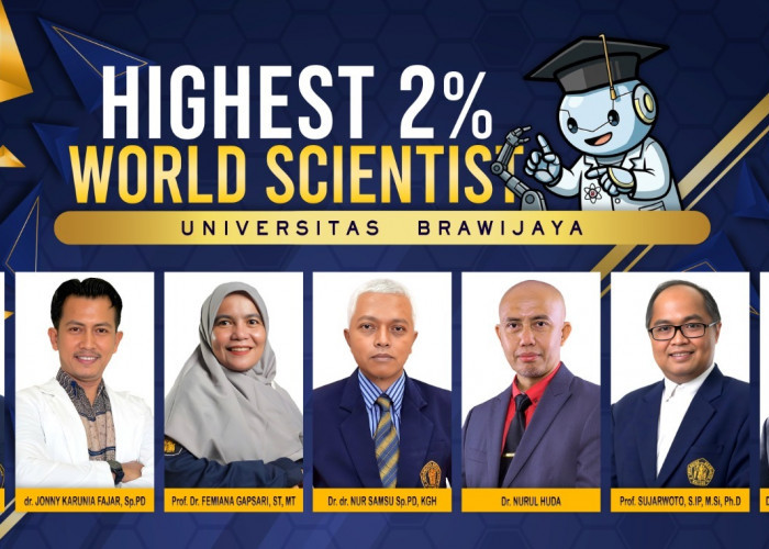 Tujuh Ilmuwan UB Masuk Daftar Peneliti Terbaik Dunia 2026