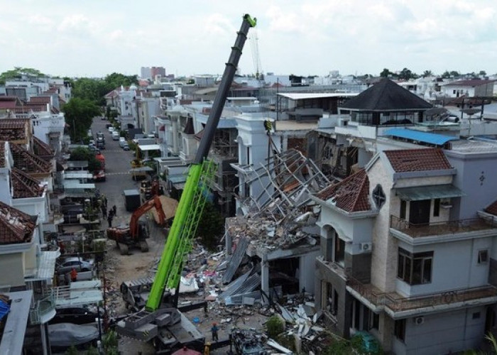 Ledakan Pipa Gas Grand Polonia Medan Telan Korban Jiwa
